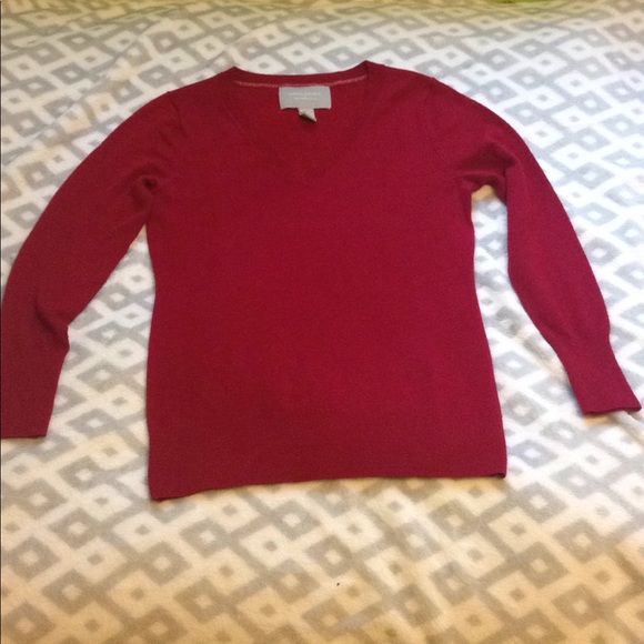Banana Republic Sweaters - Banana Republic red wool sweater